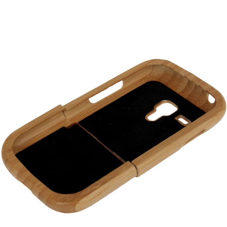 Bamboo Material Detachable Case for Galaxy S III mini / i8190