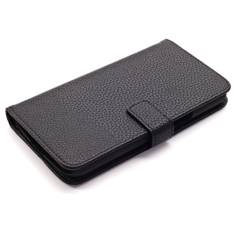 Litchi Texture Flip Leather Case with Credit Card Slots & Holder for Galaxy Grand 2 / G7106