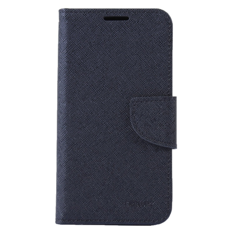 MERCURY Cross Texture Contrast Color Style Leather Case with Holder & Card Slots & Wallet for Galaxy A5 / A500