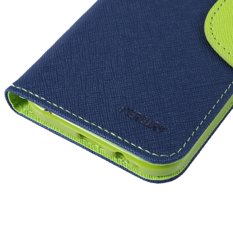 MERCURY Cross Texture Contrast Color Style Leather Case with Holder & Card Slots & Wallet for Galaxy A5 / A500