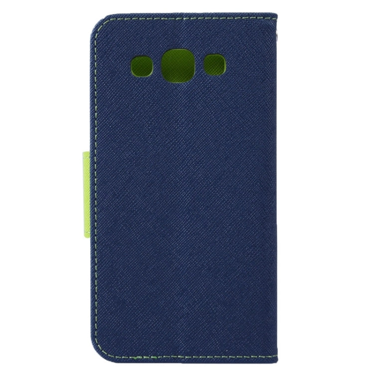 Cross Texture Contrast Color Style Leather Case with Holder & Card Slots & Wallet for Galaxy A7 / A700