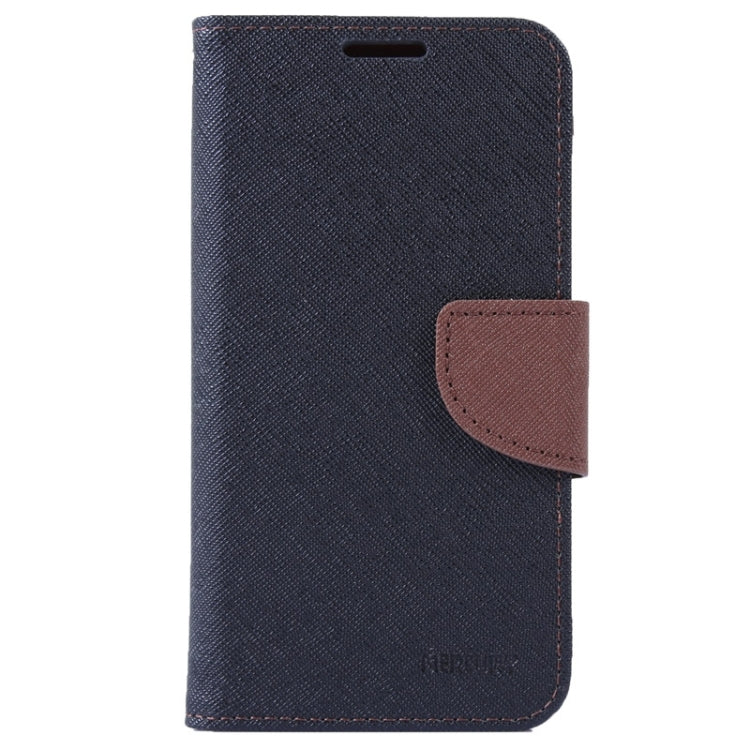 Cross Texture Contrast Color Style Leather Case with Holder & Card Slots & Wallet for Galaxy A7 / A700