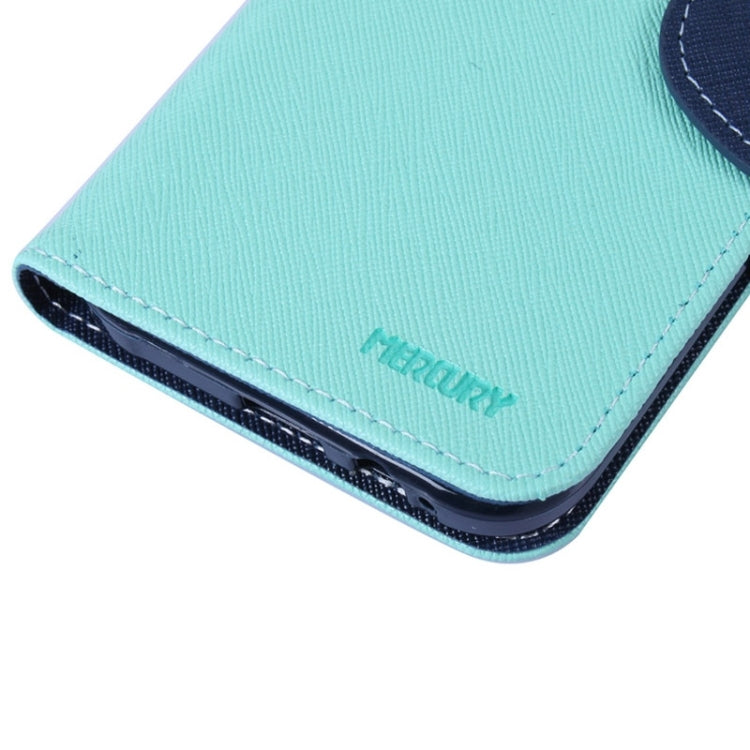 MERCURY Cross Texture Contrast Color Style Leather Case with Holder & Card Slots & Wallet for Galaxy E7 / E700