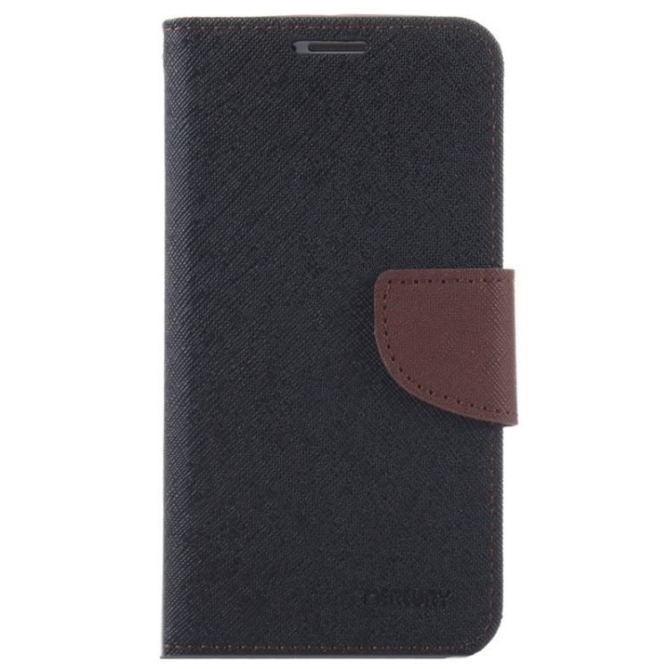 For Galaxy S6 Edge / G925 Cross Texture Horizontal Flip Leather Case with Holder & Card Slot & Wallet