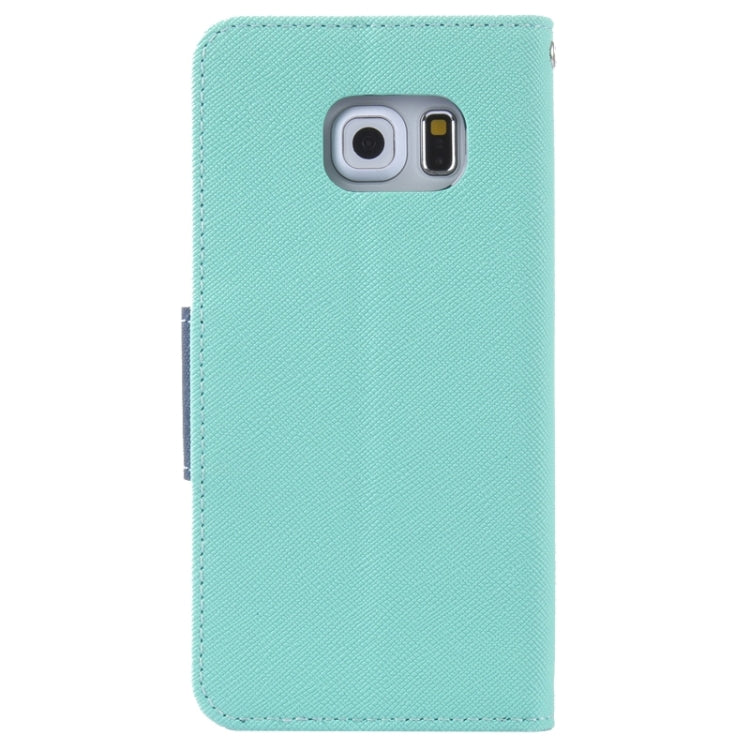 For Galaxy S6 Edge / G925 Cross Texture Horizontal Flip Leather Case with Holder & Card Slot & Wallet