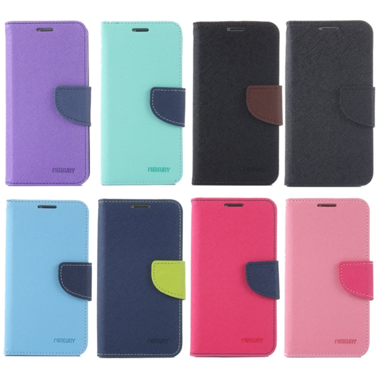 For Galaxy S6 Edge / G925 Cross Texture Horizontal Flip Leather Case with Holder & Card Slot & Wallet