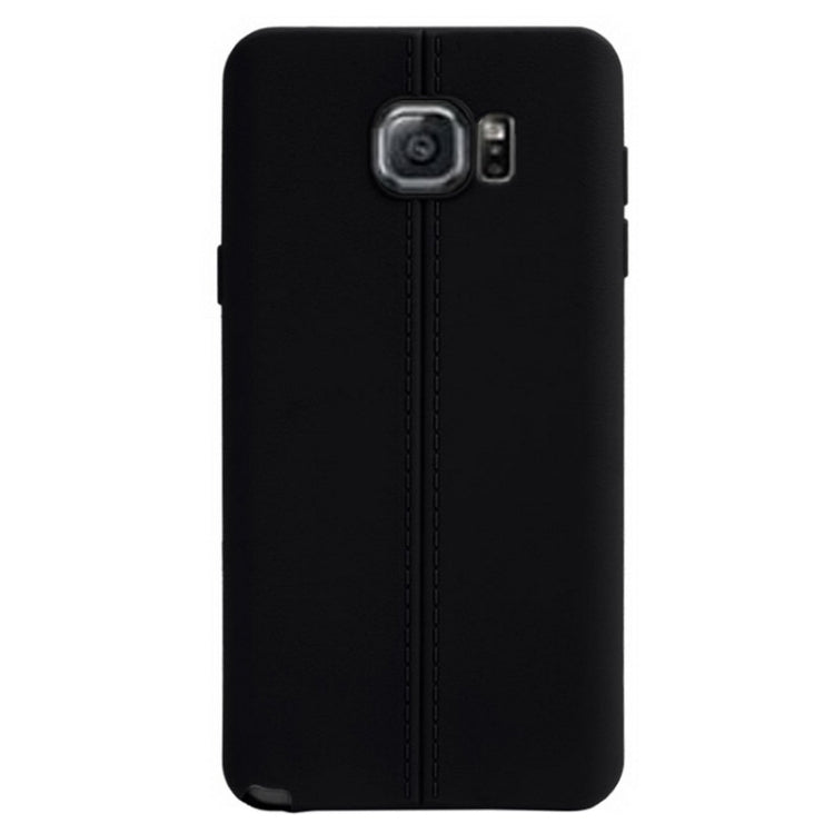 Leather Texture Solid Color Protective TPU Case for Galaxy Note 5 / N9200 / N920t / N920p / Project Noble / N9208 / N9209 / Pr