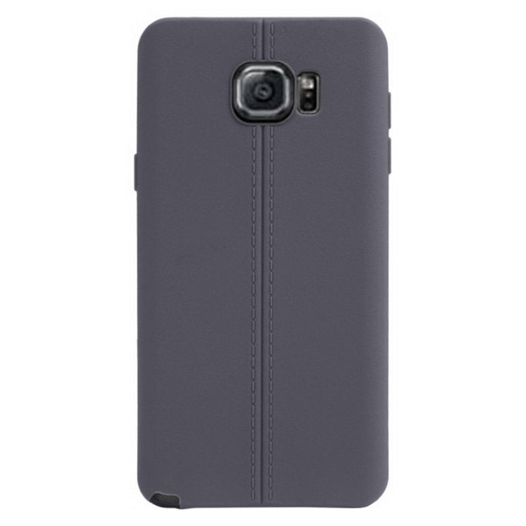 Leather Texture Solid Color Protective TPU Case for Galaxy Note 5 / N9200 / N920t / N920p / Project Noble / N9208 / N9209 / Pr