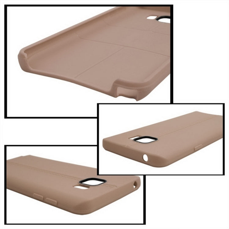 Leather Texture Solid Color Protective TPU Case for Galaxy Note 5 / N9200 / N920t / N920p / Project Noble / N9208 / N9209 / Pr