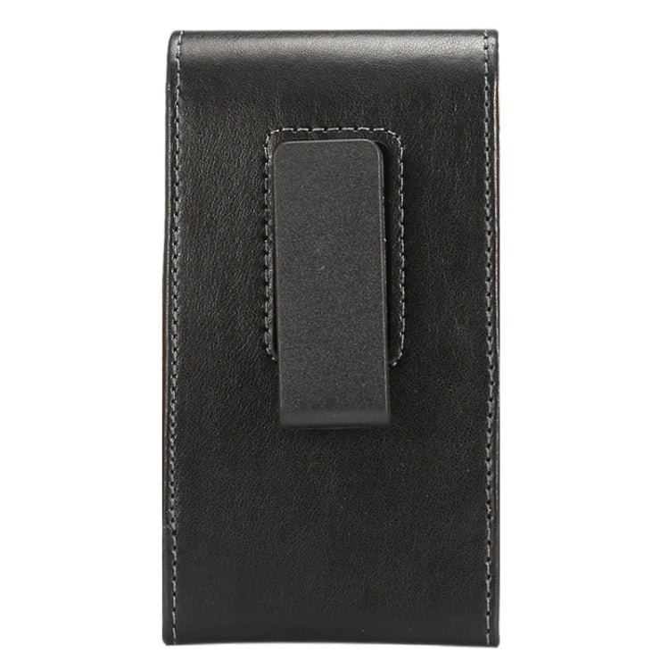 For iPhone X & Galaxy S7 / S6 / G920 & S5 / G900 & S4 / i9500 & Grand DUOS / I9082 5.2 Inch Universal Lambskin Texture Vertical Flip Leather Case / Waist Bag with Rotatable Back Splint