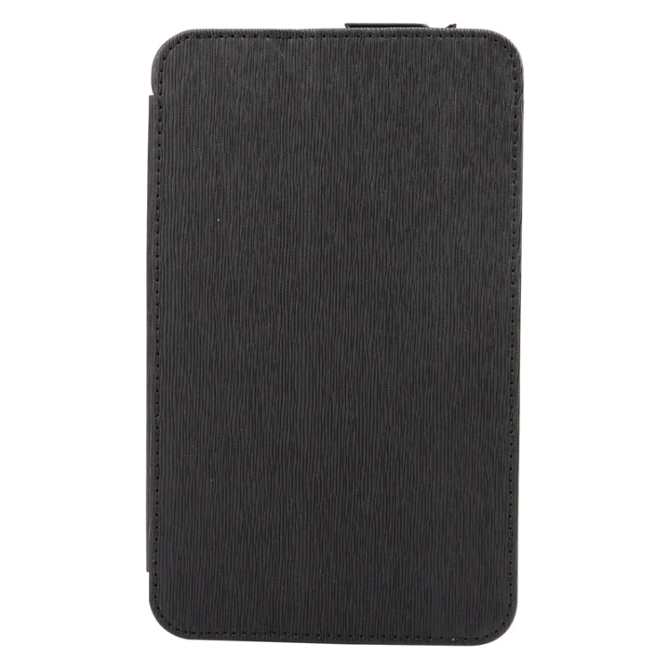 7.0 Inch Toothpick Texture Horizontal Flip Solid Color Leather Case with Holder & Hand Strap for Galaxy Tab 3 Lite / T110