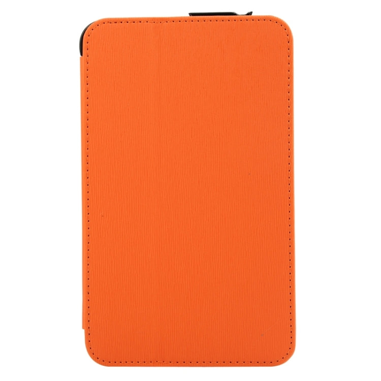 7.0 Inch Toothpick Texture Horizontal Flip Solid Color Leather Case with Holder & Hand Strap for Galaxy Tab 3 Lite / T110