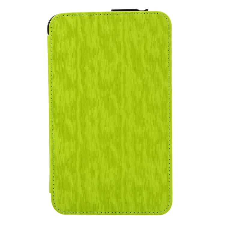 7.0 Inch Toothpick Texture Horizontal Flip Solid Color Leather Case with Holder & Hand Strap for Galaxy Tab 3 Lite / T110