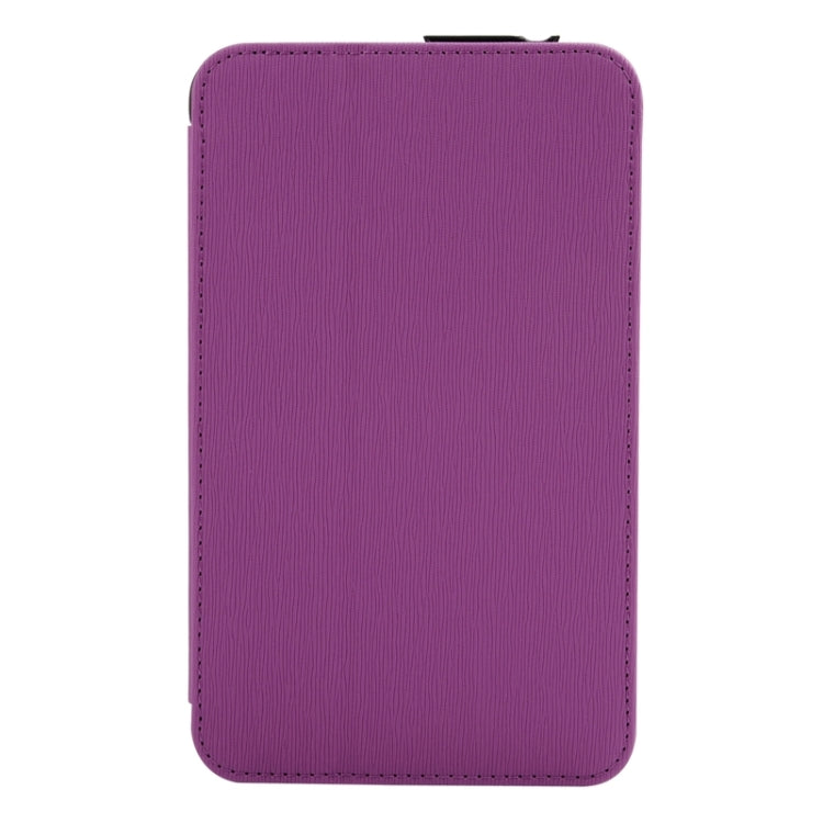 7.0 Inch Toothpick Texture Horizontal Flip Solid Color Leather Case with Holder & Hand Strap for Galaxy Tab 3 Lite / T110