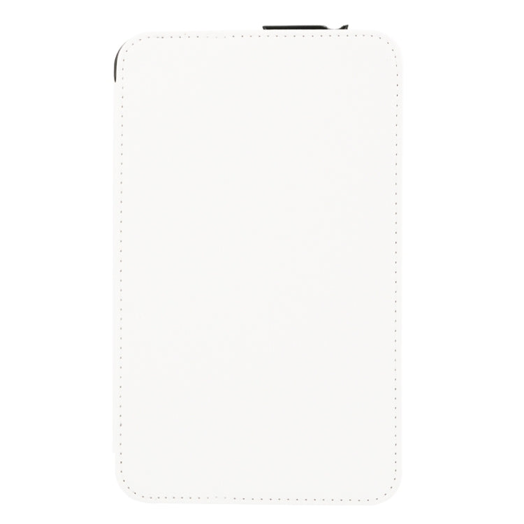 7.0 Inch Toothpick Texture Horizontal Flip Solid Color Leather Case with Holder & Hand Strap for Galaxy Tab 3 Lite / T110