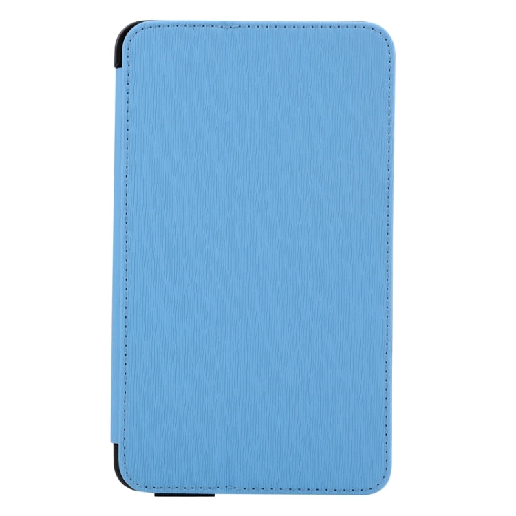 7.0 Inch Toothpick Texture Horizontal Flip Solid Color Leather Case with Holder & Hand Strap for Galaxy Tab 4 7.0 / T230