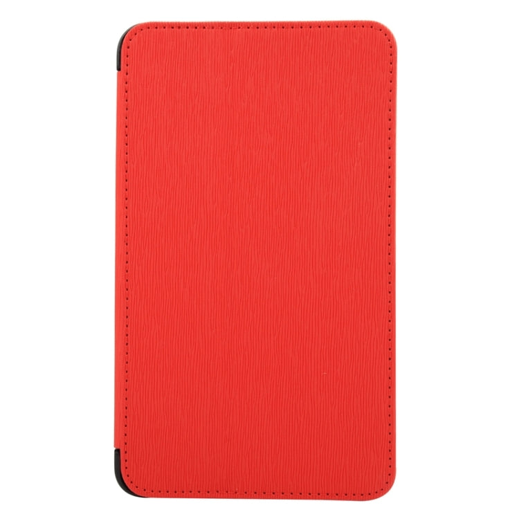 7.0 Inch Toothpick Texture Horizontal Flip Solid Color Leather Case with Holder & Hand Strap for Galaxy Tab 4 7.0 / T230