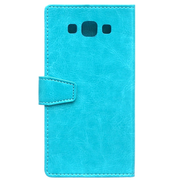 Crazy Horse Texture Horizontal Flip Solid Color Magnetic Buckle Leather Case with Holder & Card Slots & Wallet for Galaxy A7 / A700F