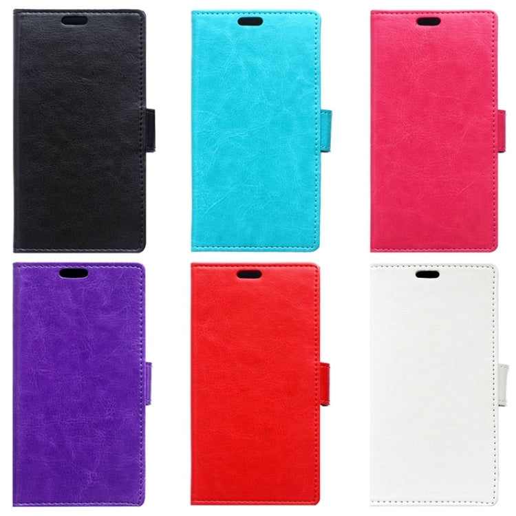 Crazy Horse Texture Horizontal Flip Solid Color Magnetic Buckle Leather Case with Holder & Card Slots & Wallet for Galaxy A7 / A700F