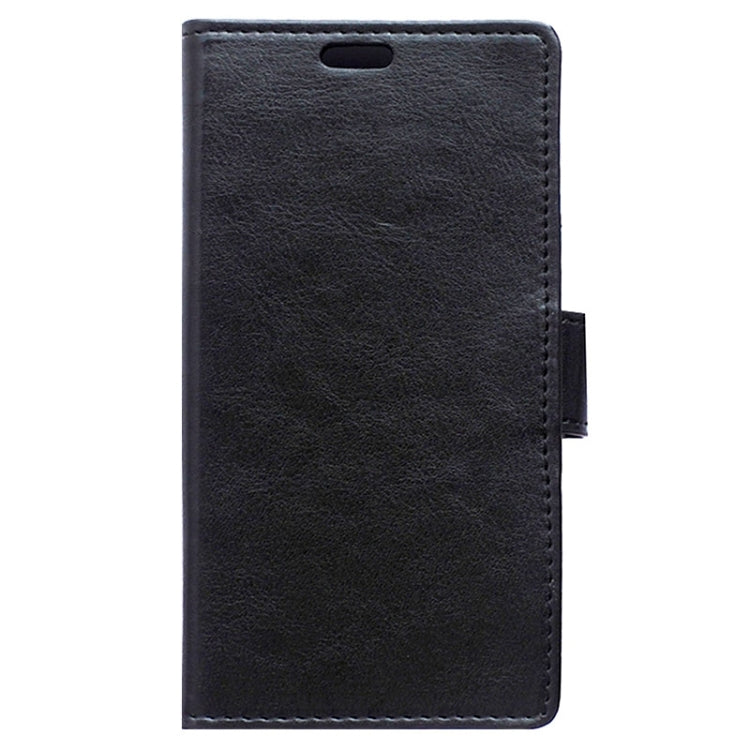 Crazy Horse Texture Horizontal Flip Solid Color Magnetic Buckle Leather Case with Holder & Card Slots & Wallet for Galaxy E5 / E500