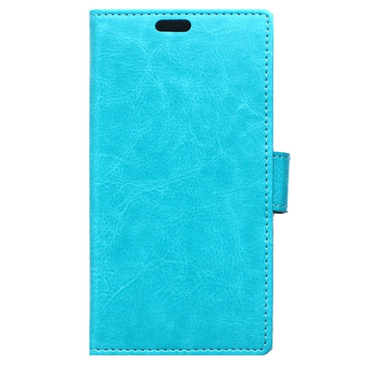 Crazy Horse Texture Horizontal Flip Solid Color Magnetic Buckle Leather Case with Holder & Card Slots & Wallet for Galaxy E5 / E500