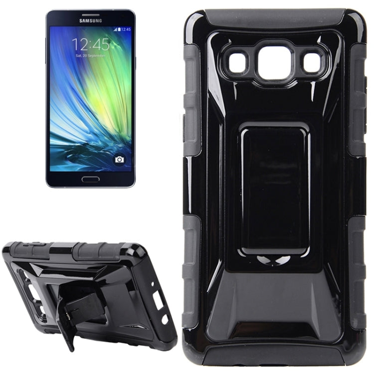 Fashionable Cool and Detachable Racing Car Form Combination Case with Holder and Hand Strap for Galaxy A7 / A700F