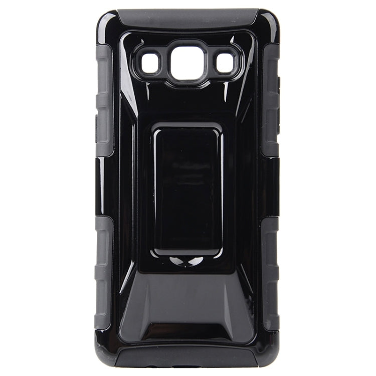 Fashionable Cool and Detachable Racing Car Form Combination Case with Holder and Hand Strap for Galaxy A7 / A700F