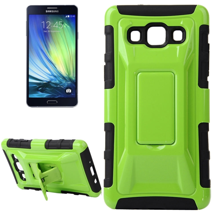 Fashionable Cool and Detachable Racing Car Form Combination Case with Holder and Hand Strap for Galaxy A7 / A700F