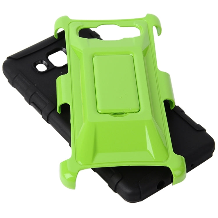 Fashionable Cool and Detachable Racing Car Form Combination Case with Holder and Hand Strap for Galaxy A7 / A700F