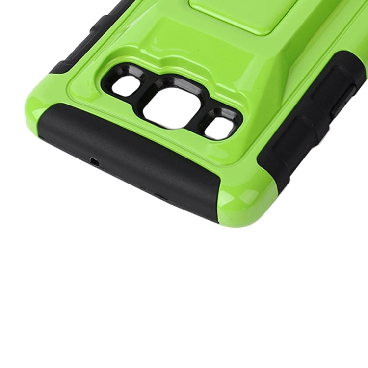 Fashionable Cool and Detachable Racing Car Form Combination Case with Holder and Hand Strap for Galaxy A7 / A700F