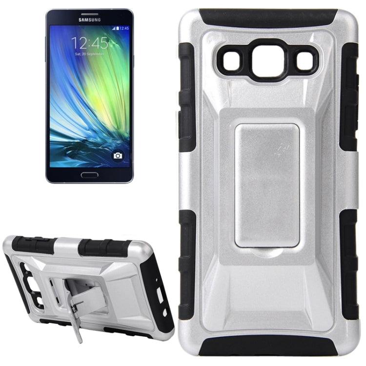 Fashionable Cool and Detachable Racing Car Form Combination Case with Holder and Hand Strap for Galaxy A7 / A700F