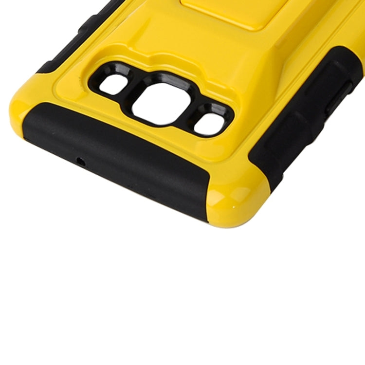 Fashionable Cool and Detachable Racing Car Form Combination Case with Holder and Hand Strap for Galaxy A7 / A700F