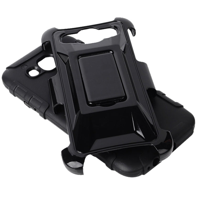 Fashionable Cool and Detachable Racing Car Form Combination Case with Holder and Hand Strap for Galaxy E5