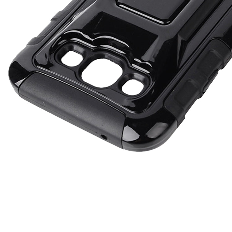 Fashionable Cool and Detachable Racing Car Form Combination Case with Holder and Hand Strap for Galaxy E5