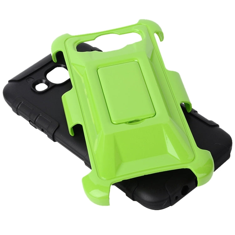 Fashionable Cool and Detachable Racing Car Form Combination Case with Holder and Hand Strap for Galaxy E5