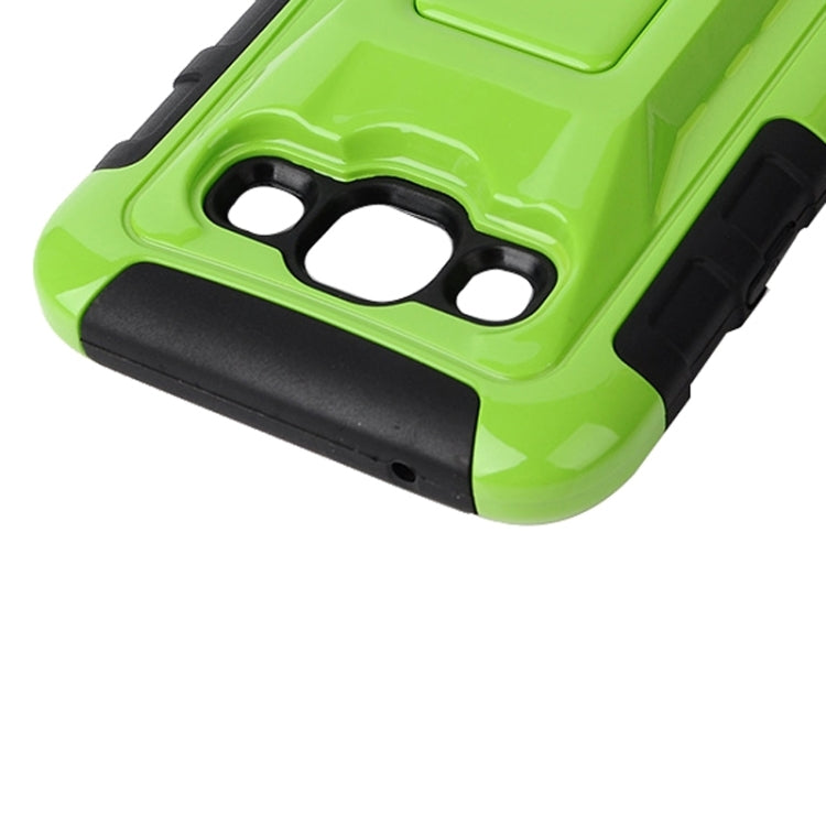 Fashionable Cool and Detachable Racing Car Form Combination Case with Holder and Hand Strap for Galaxy E5