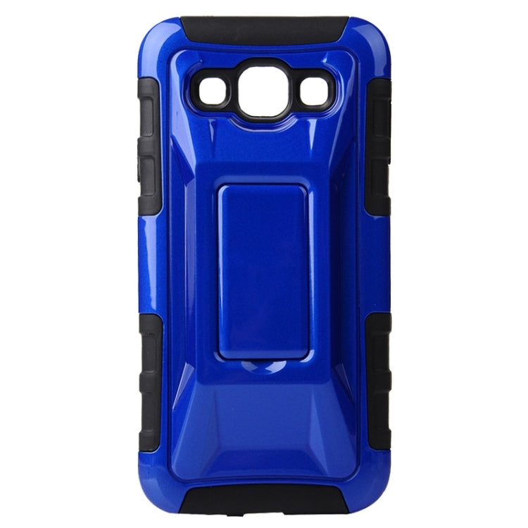 Fashionable Cool and Detachable Racing Car Form Combination Case with Holder and Hand Strap for Galaxy E5