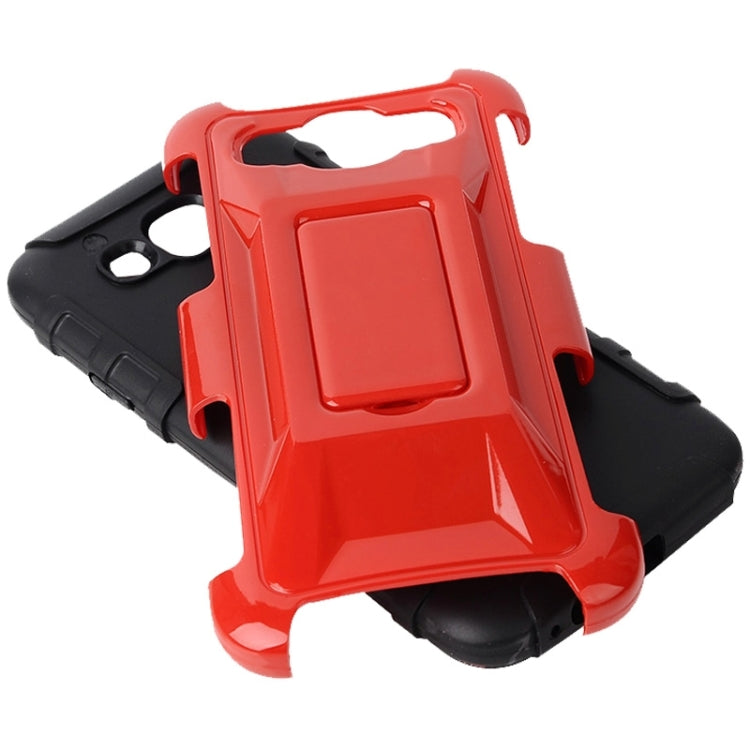 Fashionable Cool and Detachable Racing Car Form Combination Case with Holder and Hand Strap for Galaxy E5
