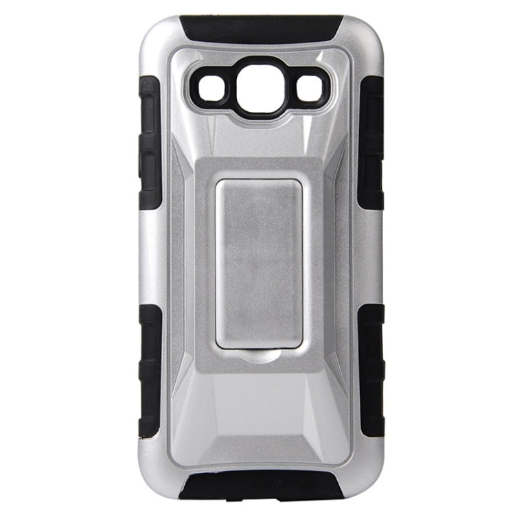 Fashionable Cool and Detachable Racing Car Form Combination Case with Holder and Hand Strap for Galaxy E5