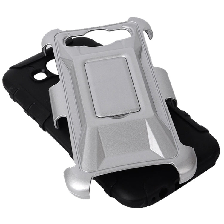 Fashionable Cool and Detachable Racing Car Form Combination Case with Holder and Hand Strap for Galaxy E5
