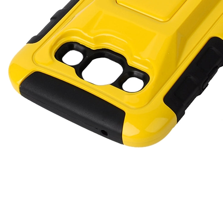 Fashionable Cool and Detachable Racing Car Form Combination Case with Holder and Hand Strap for Galaxy E5