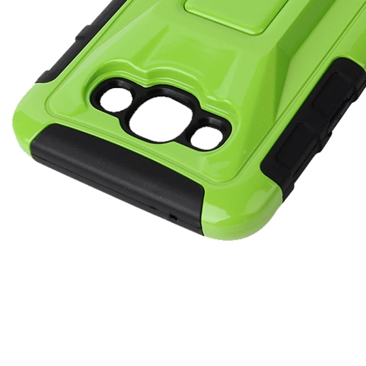 Fashionable Cool and Detachable Racing Car Form Combination Case with Holder and Hand Strap for Galaxy E7 / E700