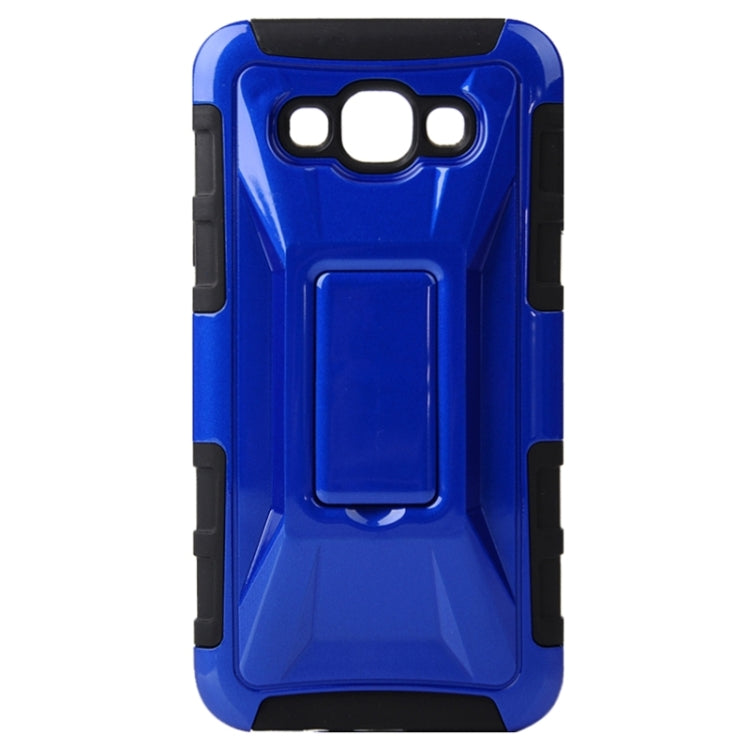 Fashionable Cool and Detachable Racing Car Form Combination Case with Holder and Hand Strap for Galaxy E7 / E700