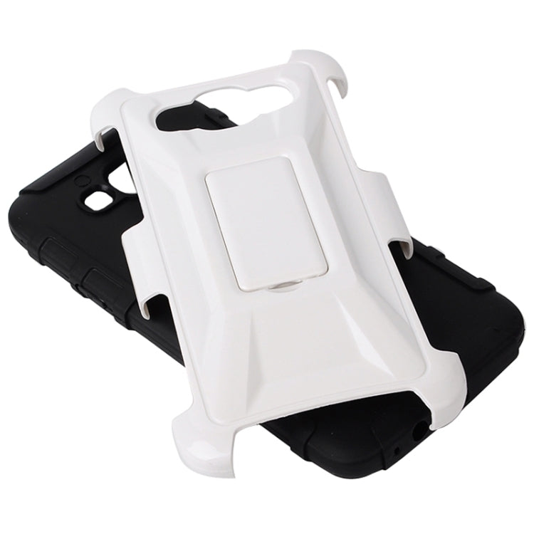 Fashionable Cool and Detachable Racing Car Form Combination Case with Holder and Hand Strap for Galaxy E7 / E700