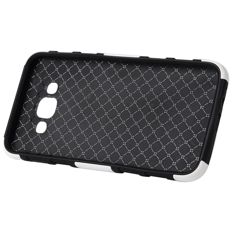 Fashionable Cool and Detachable Racing Car Form Combination Case with Holder and Hand Strap for Galaxy E7 / E700
