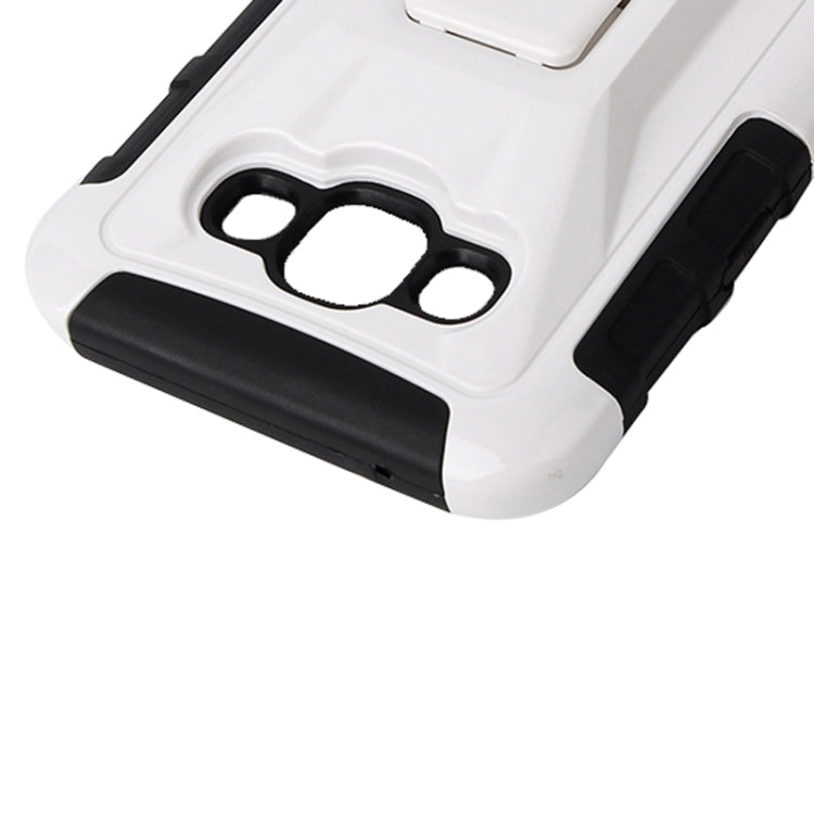 Fashionable Cool and Detachable Racing Car Form Combination Case with Holder and Hand Strap for Galaxy E7 / E700