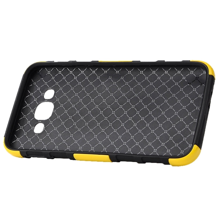 Fashionable Cool and Detachable Racing Car Form Combination Case with Holder and Hand Strap for Galaxy E7 / E700