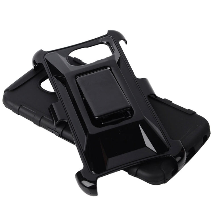 For Galaxy S6 Edge / G925 Fashionable Cool and Detachable Racing Car Form Combination Case with Holder and Hand Strap