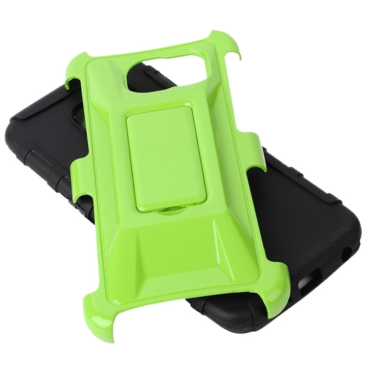 For Galaxy S6 Edge / G925 Fashionable Cool and Detachable Racing Car Form Combination Case with Holder and Hand Strap