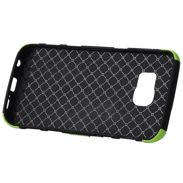 For Galaxy S6 Edge / G925 Fashionable Cool and Detachable Racing Car Form Combination Case with Holder and Hand Strap
